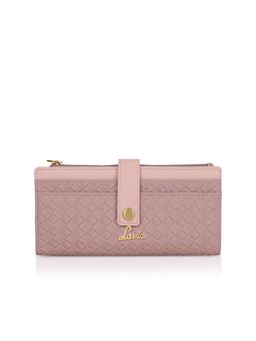 Lavie - Women Pink Bottega Safiya Bi-Fold Zip Wallet (M)