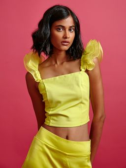 Cover Story - Pop Party Lime Top