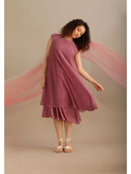 Myoho - Double Layer Lavender Dress