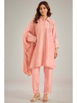 Studio A - Pink Kaftan with Pant (Set of 2)