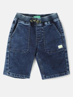 United Colors of Benetton - Boys Solid Regular Fit Shorts
