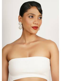 Bijoux by Priya Chandna - Silver Ball Earrings