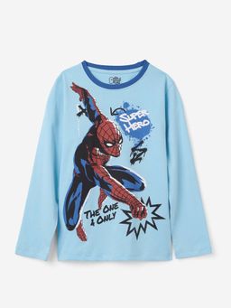 The Souled Store - Official Spider Man One and Only Boys Full Sleeve T Shirt