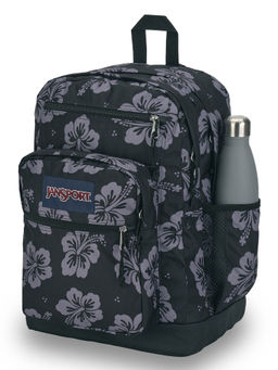 Jansport - Cool Student Black Floral Medium Backpack - 34 Ltrs