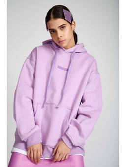 Bonkers Corner - Women Purple Solid Hoodie