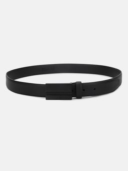 Antony Morato - Men Black Solid Push Pin Closure Belt