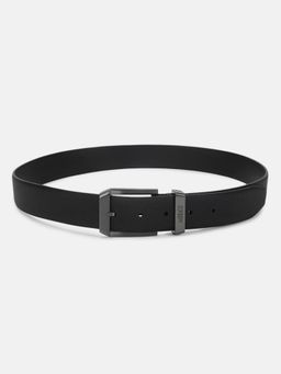 Antony Morato - Men Black Solid Tang Closure Belt