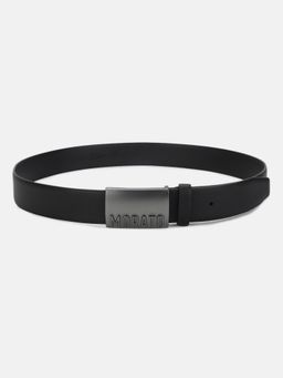 Antony Morato - Men Black Solid Push Pin Closure Belt