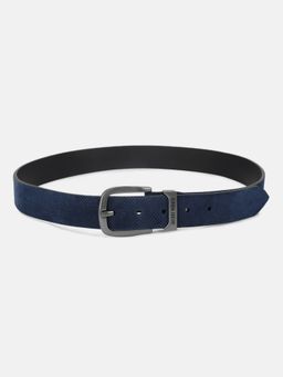 Antony Morato - Men Blue Textured Tang Closure Belt