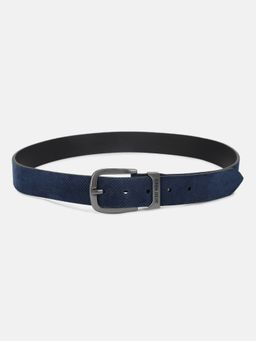 Antony Morato - Men Blue Textured Tang Closure Belt