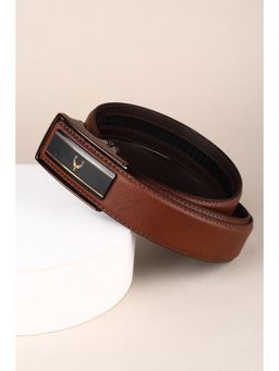 Allen Solly - Men Brown Textured Formal Belt