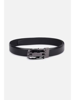 Van Heusen - Men Black Textured Formal Belt