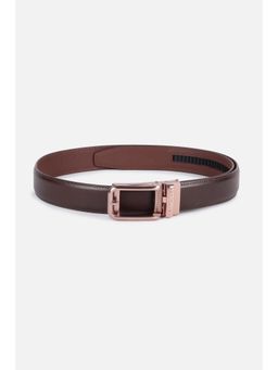 Van Heusen - Men Brown Textured Formal Belt