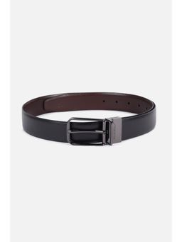 Van Heusen - Men Black Textured Formal Belt