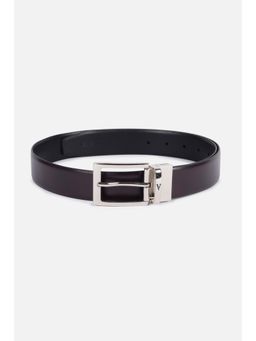 Van Heusen - Men Brown Textured Formal Belt