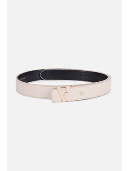Van Heusen - Women Cream Solid Formal Belt