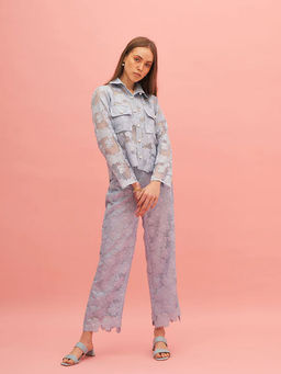 TheRealB - Bluebird Flower Cutout Co-ord (Set of 2)