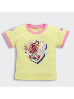 TINY GIRL - Barbie Graphic Printed Round Neck T-Shirt