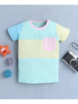 Bumzee - Multi-Color Girls Half Sleeves T-Shirt