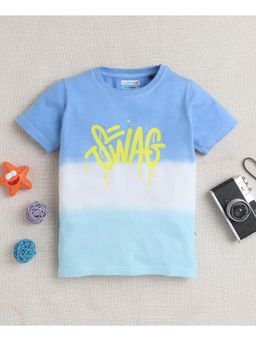 Bumzee - Blue Boys Half Sleeves T-Shirt