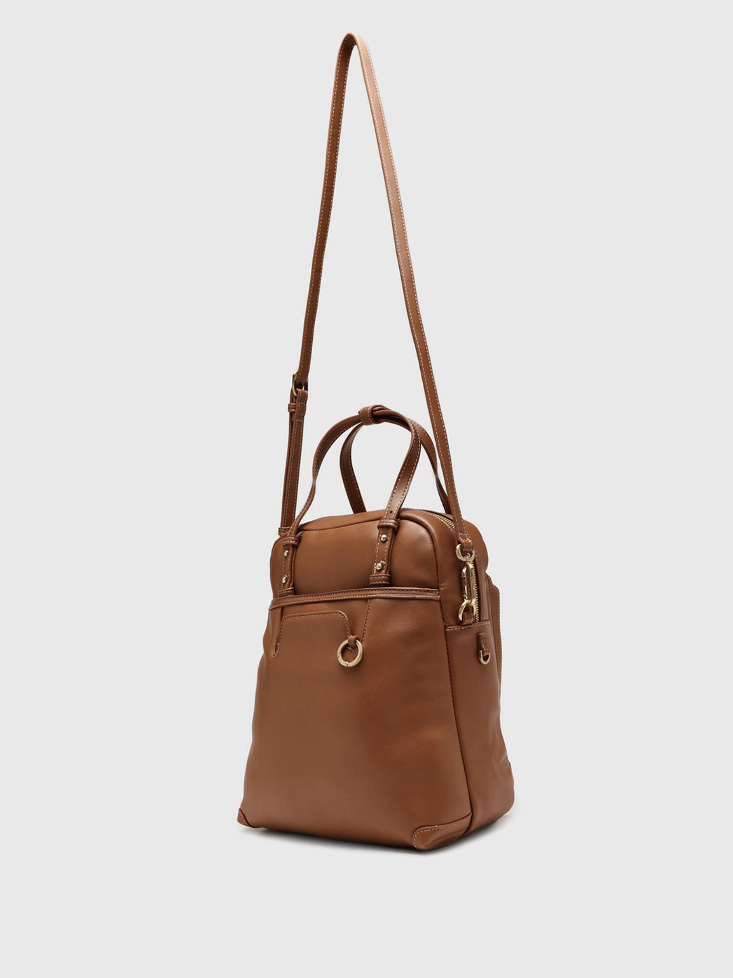 Scilla Women Backpack - Tan (L)