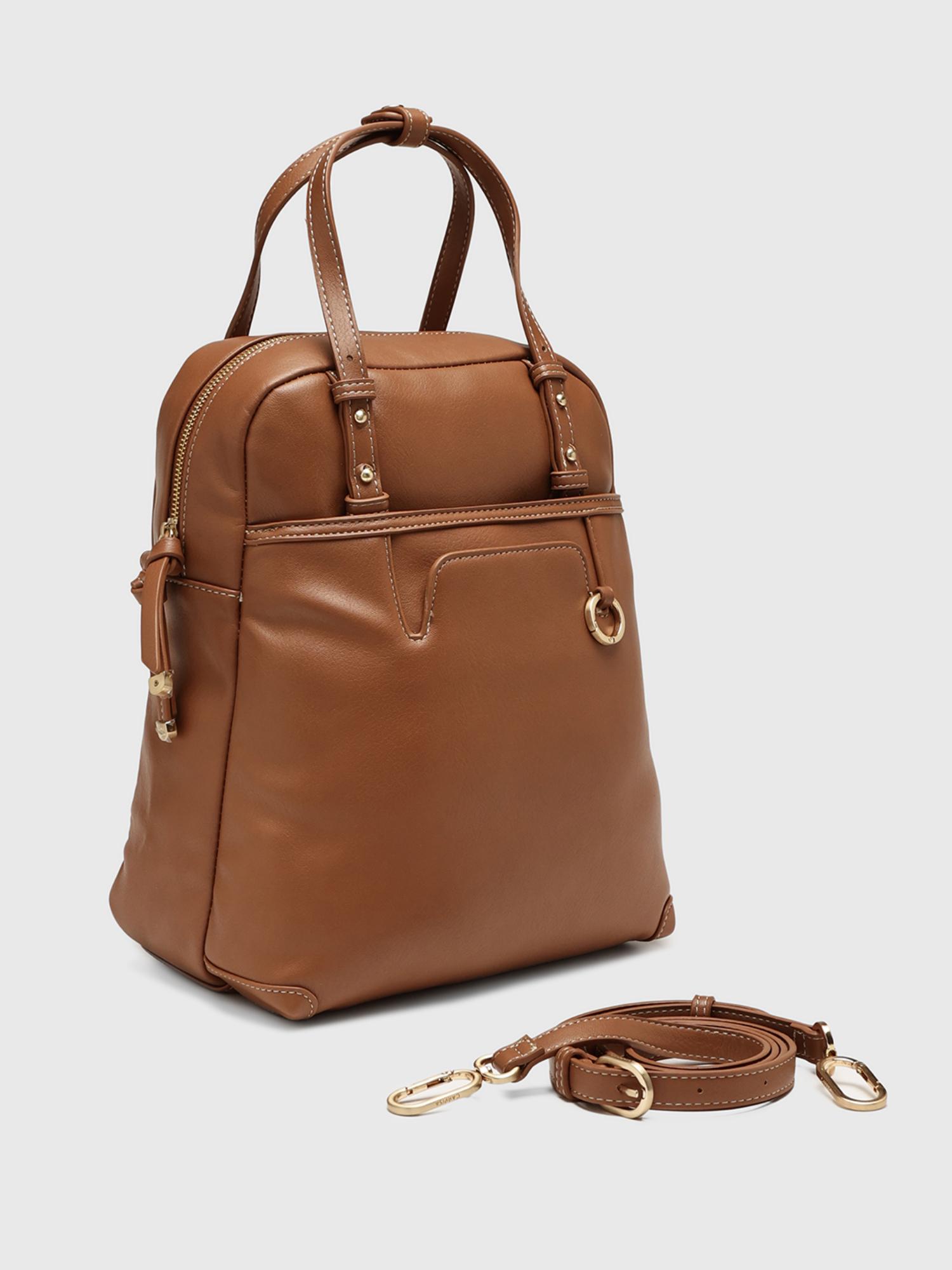 Scilla Women Backpack - Tan (L)