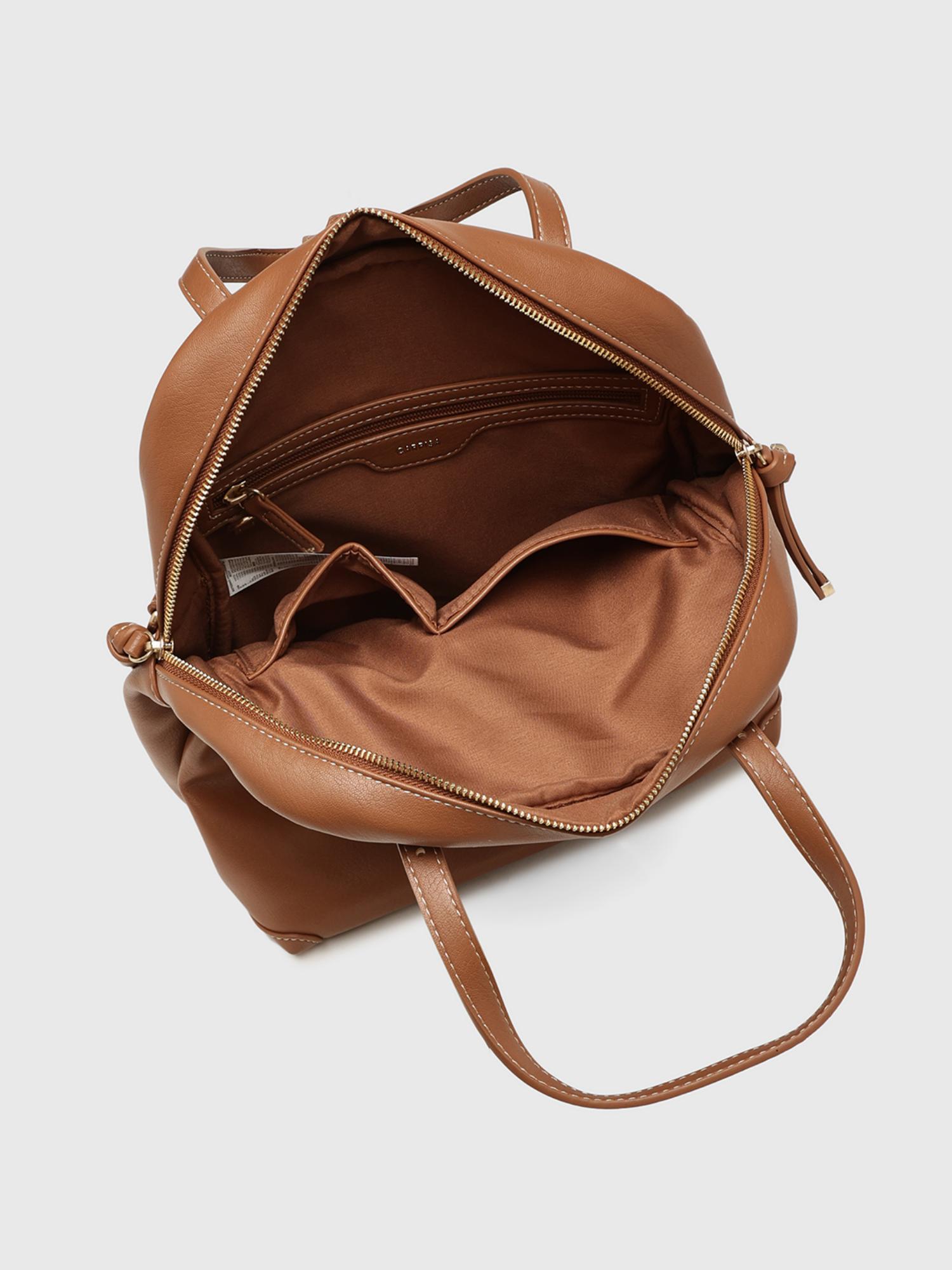 Scilla Women Backpack - Tan (L)