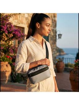 CARPISA ITALIA - Maverick Go Ss26 Men Waist Belt Bag - Grey (S)