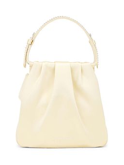 AMINA MUADDI - Yellow Vittoria Crystal Bag