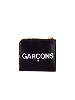 COMME des GARCONS - Black Huge Logo Wallet