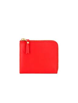 COMME des GARCONS - Red Classic Leather Zip Wallet