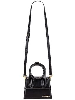 JACQUEMUS - Black Le Chiquito Noeud Bag