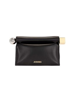 JACQUEMUS - Black La Pochette Rond Carre Bag