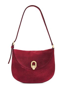 Savette - Burgundy The Small Tondo Hobo Bag