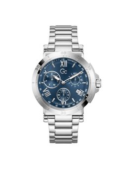 GC - Insider 44 mm Blue Dial Men Chrono Watch - Y44010G7M (L)