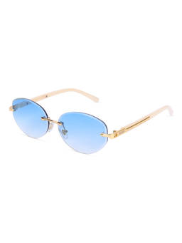 MAGNEQ - MG 96088/S Rimless Oval Sunglasses