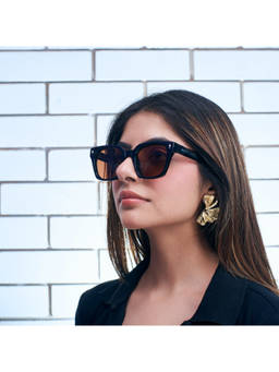 Salty - Black Drip Beam Sunglasses - SG0002-BK-BR