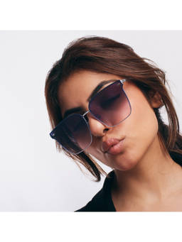 Salty - Black Glintzy Sunglasses - SG0004-BK-PL