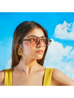 Salty - Pink Matcha Blush Sunglasses - SG0006-GR-PK