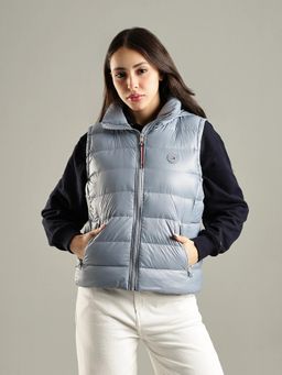 Tommy Hilfiger - Regular Fit Nylon High-Neck Puffer Jacket