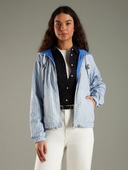 Tommy Hilfiger - Regular Reversible Fit Polyester Hooded Jacket
