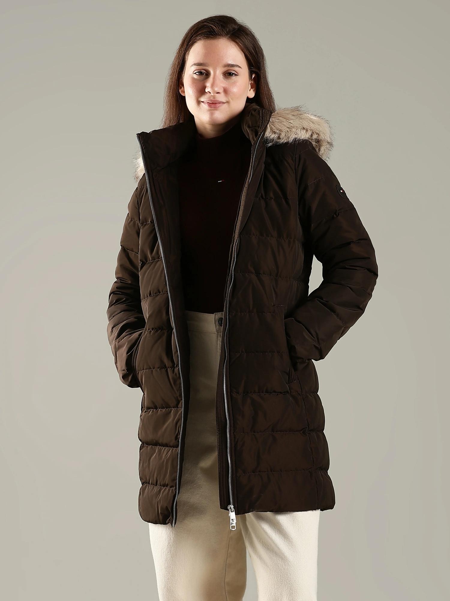 tommy hilfiger Regular Fit Polyester Hooded Parka Jacket-picture-22
