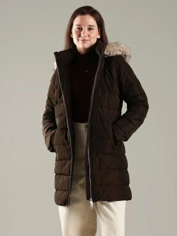Tommy Hilfiger - Regular Fit Polyester Hooded Parka Jacket