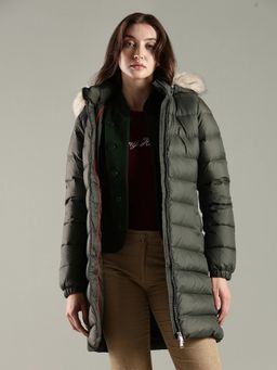 Tommy Hilfiger - Slim Fit Nylon Hooded Neck Jacket
