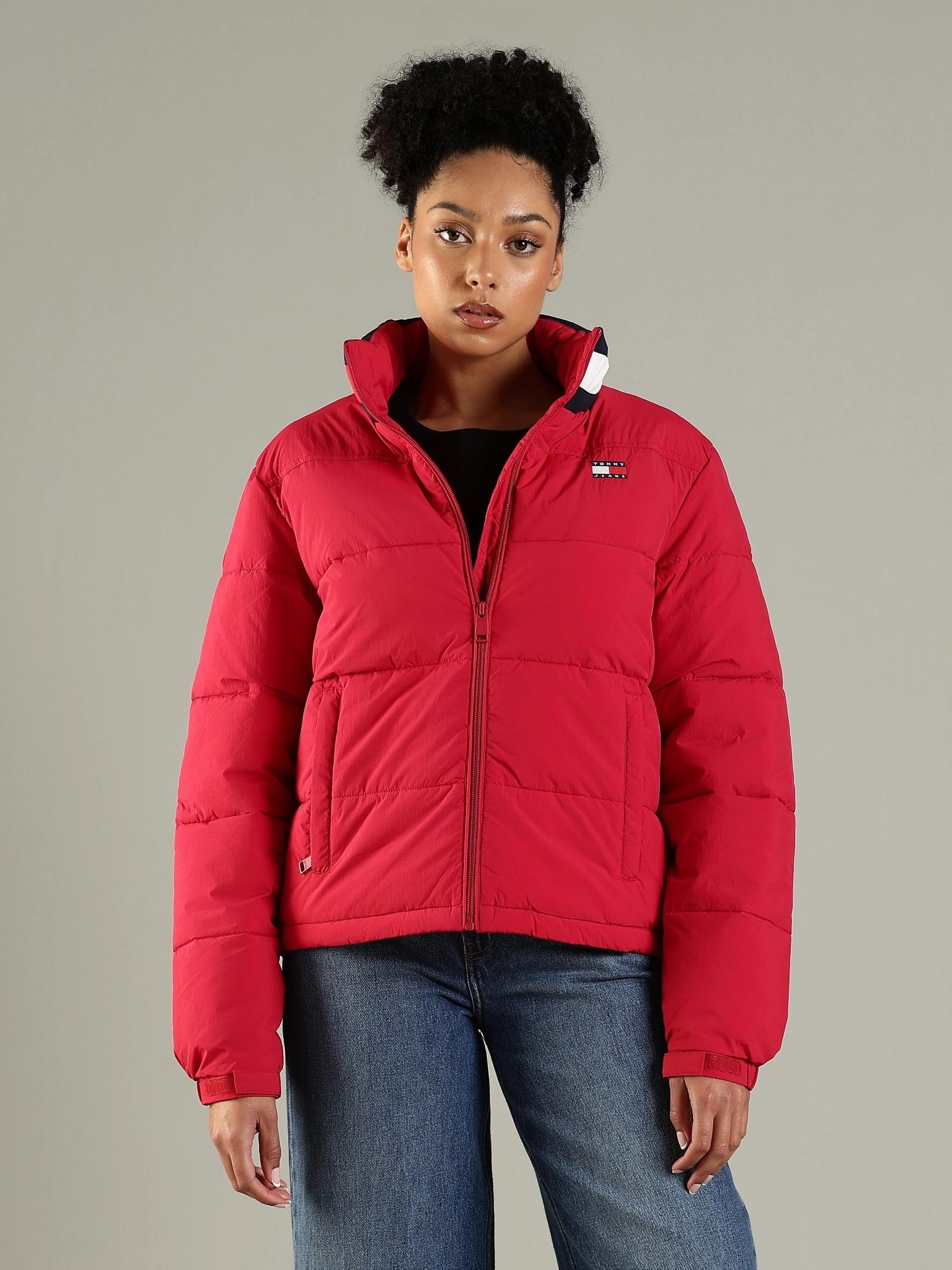 tommy hilfiger Relaxed Fit Nylon High-Neck Puffer Jacket-picture-13