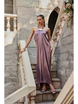PUNEET KAPOOR LABEL - Pink Diana Fallon Dress