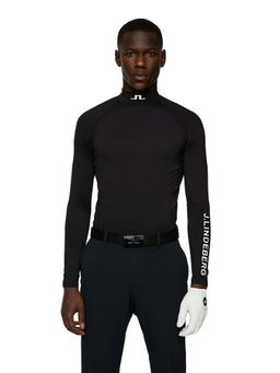 J.Lindeberg - Aello Soft Compression Black T-shirt