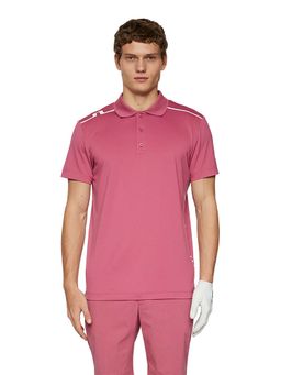 J.Lindeberg - Lionel Rose Pink Golf Polo