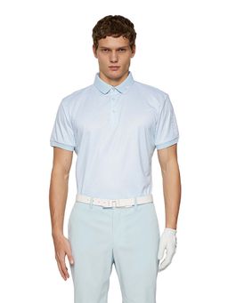 J.Lindeberg - Tour Tech Print Shadow Bridge Winter Sky S Golf Polo