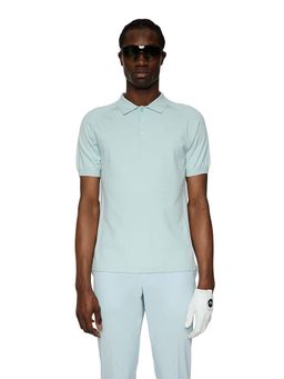 J.Lindeberg - Martines Knitted Winter Sky Golf Polo